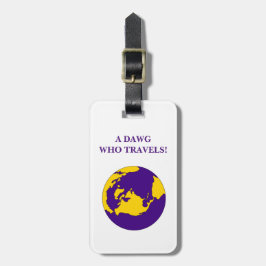 Omega Psi Phi Luggage Tag Bagagebricka