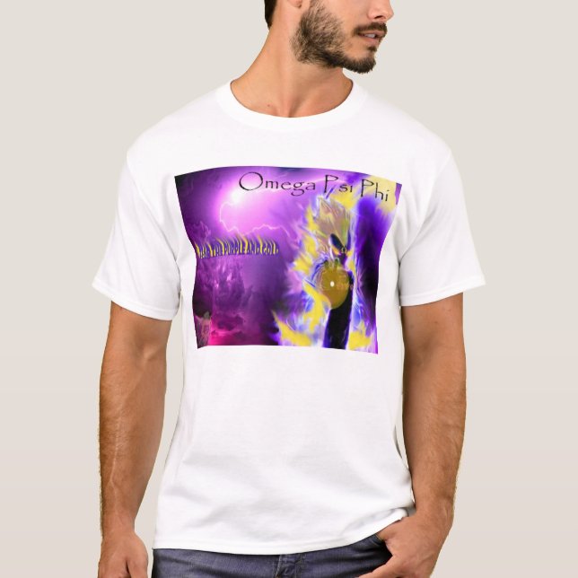 Omega PSI Phi (skräck) Tee Shirt (Framsida)