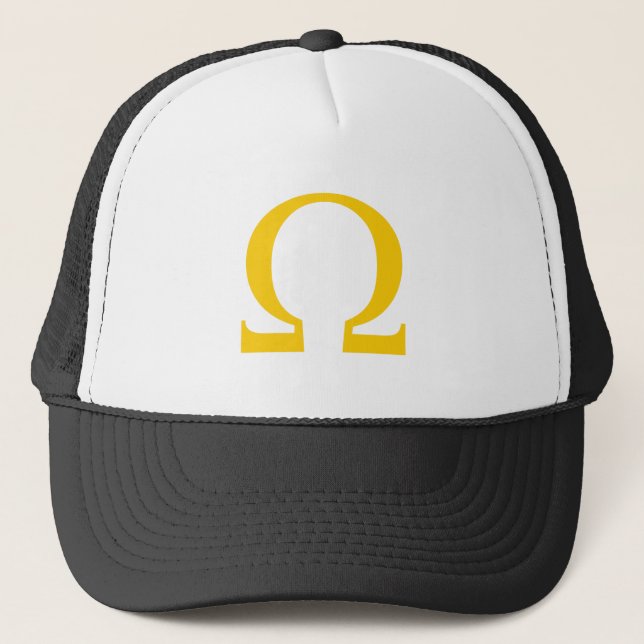 Omega Symbol Truckerkeps (Framsida)
