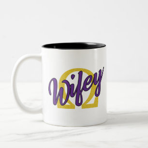 Omega Wifey Två-Tonad Mugg
