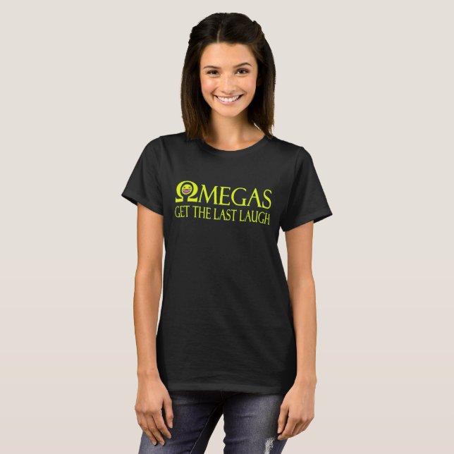 Omegas Hämta sista Laugh T-Shirt (Hel framsida)