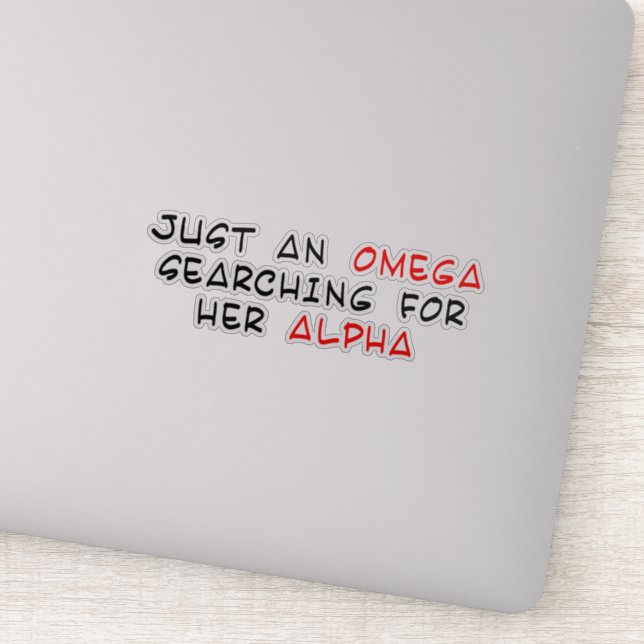 Omegaverse Klistermärken (Detalj)