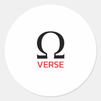 Omegaverse Runt Klistermärke