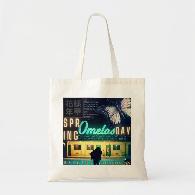 Omelas Cinematic Tote Bag Tygkasse (Framsidan)