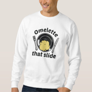 Omelet som bilden lång ärmad tröja