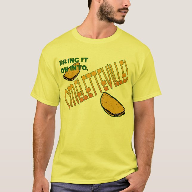 Omeletteville T-shirt (Framsida)