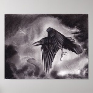 Omen Raven Poster