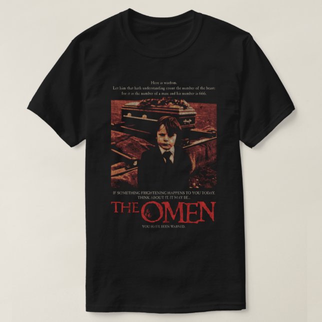Omen Thorn Horror4 T Shirt (Design framsida)