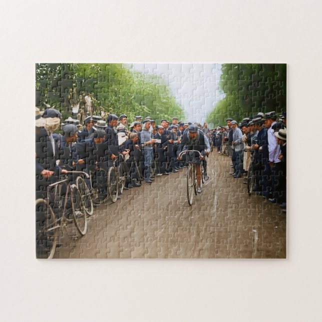 Omer Beaugendre Henri Cornet Tour de France 1908  Pussel (Horisontell)