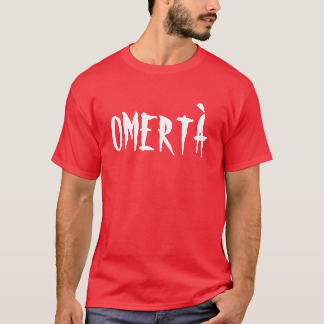 OMERTÀ TEE SHIRT (Framsida)
