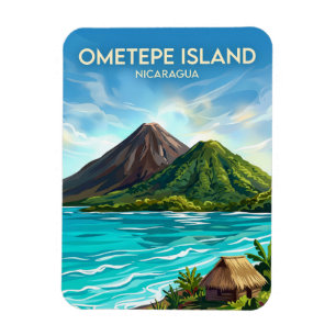 Ometepe-ön Nicaragua Magnet