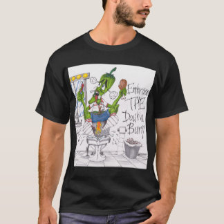 Omfamna den dubbla brännskadan, när du äter t-shirt