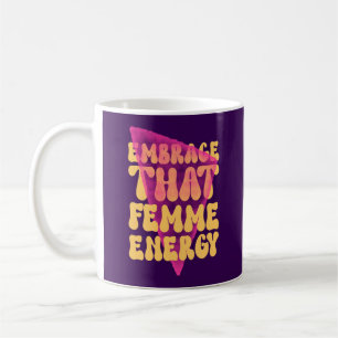 Omfamna den feminina energin Klassisk mugg