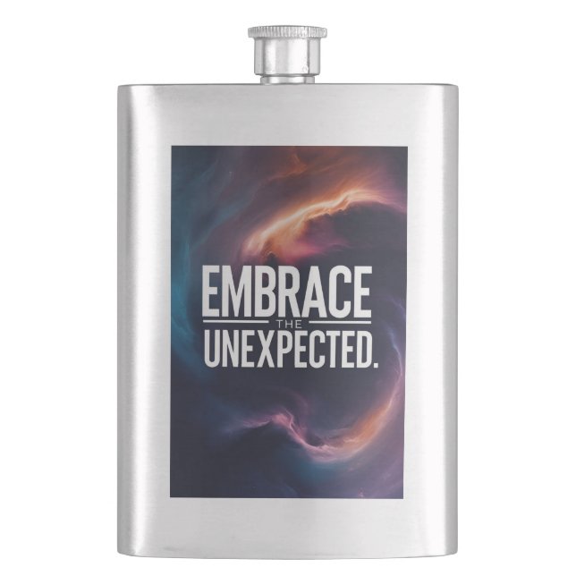 Omfamna det oväntade fickplunta (Framsidan)