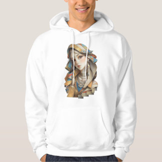 Omfamna elegans: Begränsad upplaga Crop Hoodie med