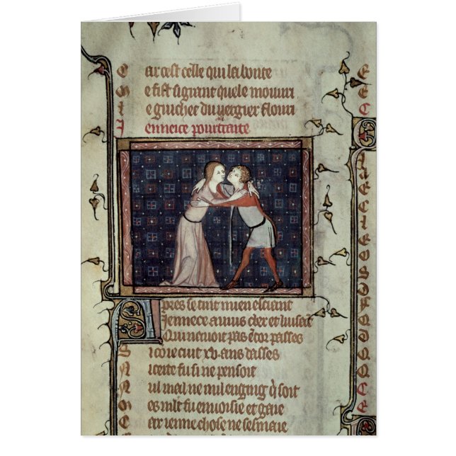 Omfamna för ungdom och för kärlek hälsningskort (Framsidan)