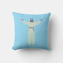 Omfamna Jesus - Kuddslip i ljusblått