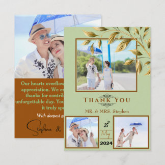 Omfamna naturlig elegans  tack kort