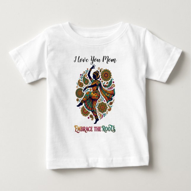 Omfamna Roots Dance T Shirt (Framsida)