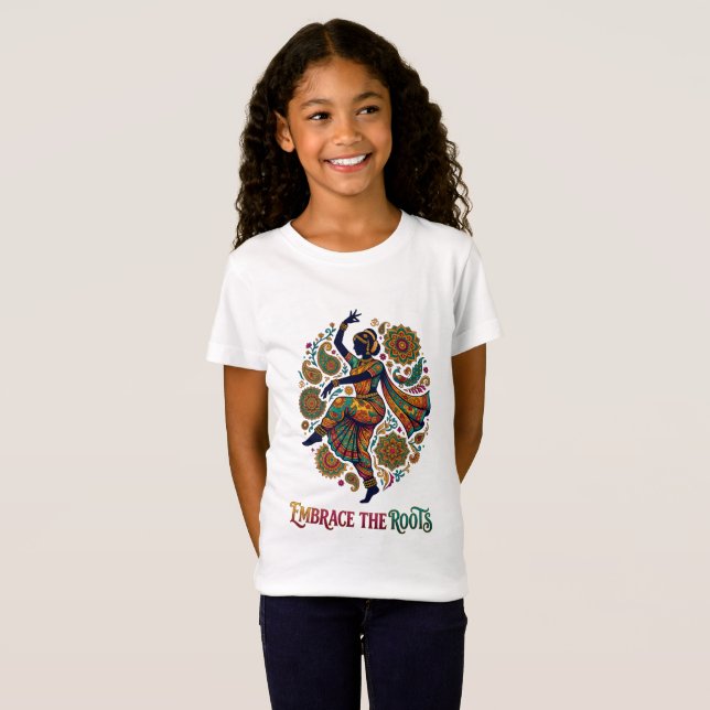 Omfamna Roots-dansen T Shirt (Hel framsida)
