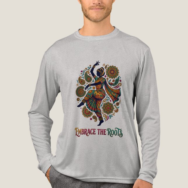 Omfamna Roots-dansen T Shirt (Framsida)