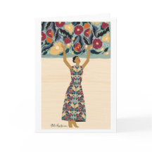 Omfamna skönhetillustrationkvinnan i blommor