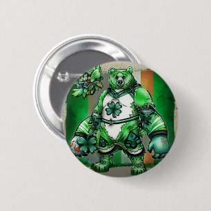 Omfamna St. Patrick's Day-andan i Irland Knapp