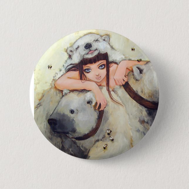 Omfamningar av en drivaMonger knäppas Knapp (Framsida)