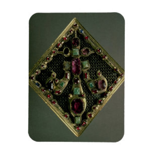 omfamningen Fleur-de-lys sade traditionellt att ha Magnet