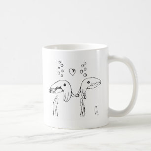 omfamningfisk kaffemugg
