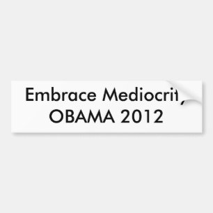 Omfamningmedelmåtta OBAMA 2012 Bildekal