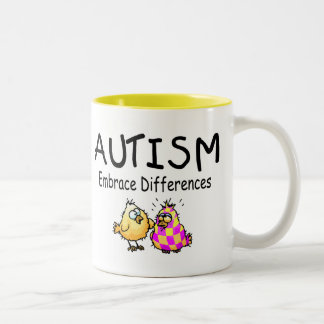 Omfamningskillnader (PY) Två-Tonad Mugg
