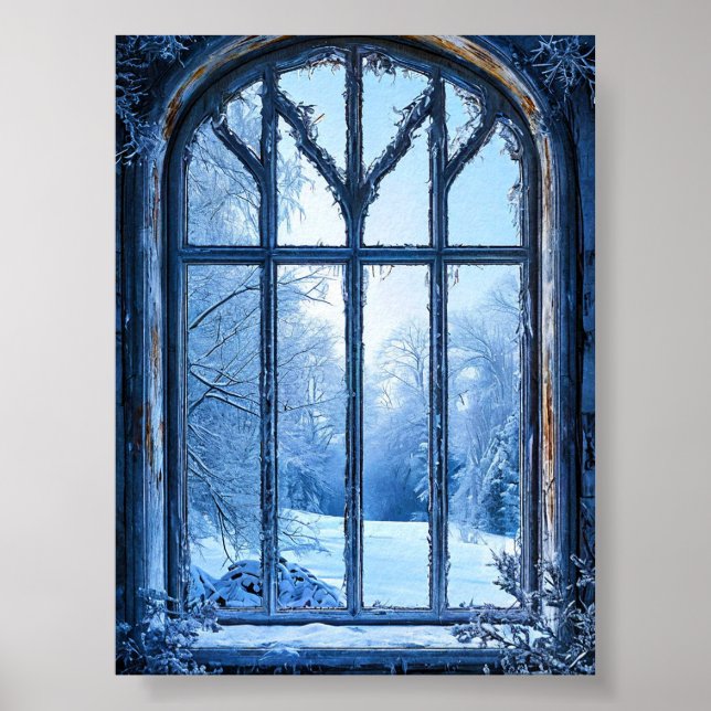 Omfång fönsterlandskap poster (Framsidan)