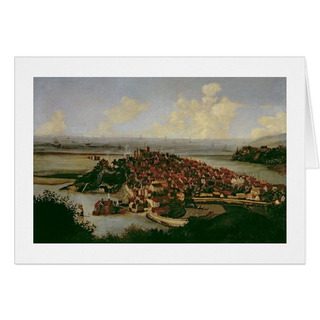 Omfattande beskåda av Rye Hälsningskort (Framsidan Horizontal)