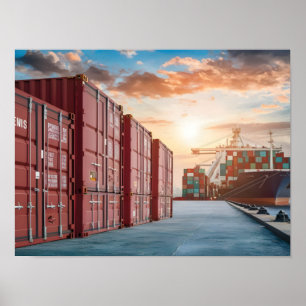 Omfattande intervall för containertransport poster