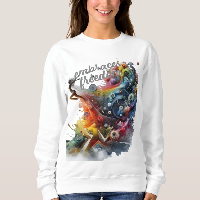 omfattar frihet 25 t shirt (Framsida)