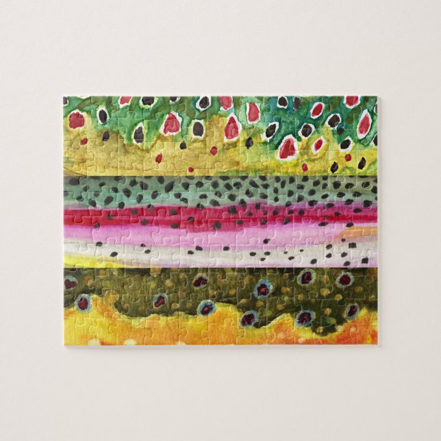 Ömfisket Pussel (Horisontell)