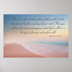 Omforma 12-bitars romska scen poster