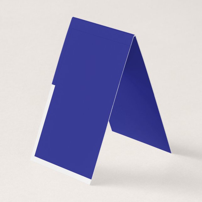 Omforma ditt space med en häftig blå mur visitkort (Baksida)