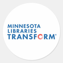 Omforma fästpunkt runt klistermärke