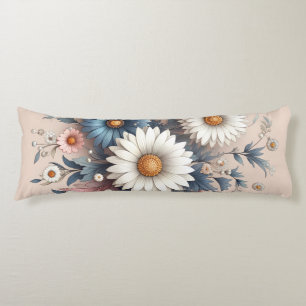 Omforma utrymmet med Blommigten Daisy för Elegant Kroppskudde
