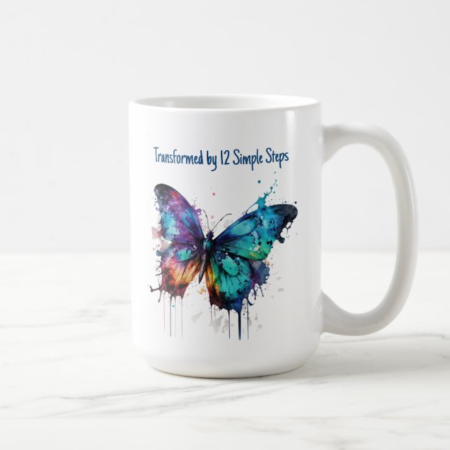 Omformad med 12 enkla steg kaffemugg (Höger)