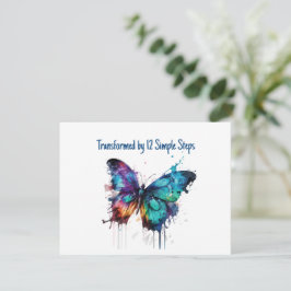 Omformad med 12 enkla steg tack kort