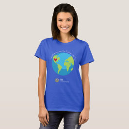 Omformning av liv T-shirt - blå