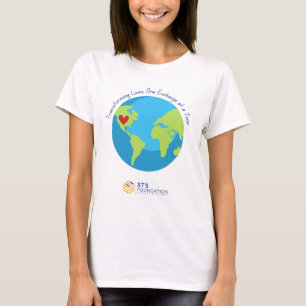 Omformning av liv T-shirt - vit