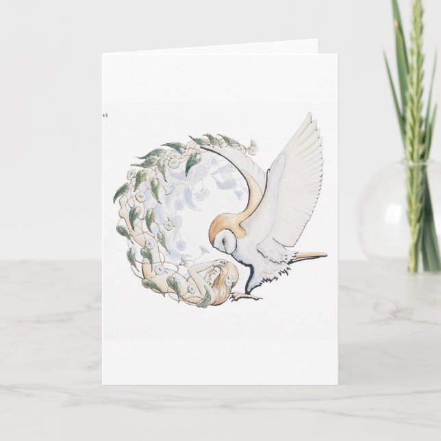 Omformningarna av Blodeuwedd Kort (Framsida)