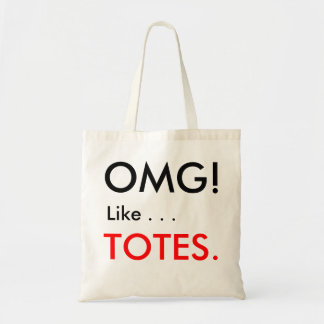 OMG är det toton per tote.en Tygkasse