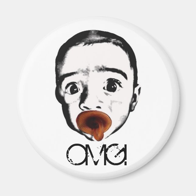 OMG baby magnet (Framsidan)