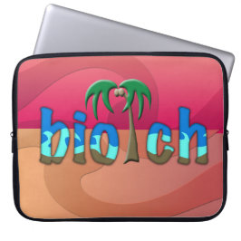 OMG! Biotch Laptop Sleeve