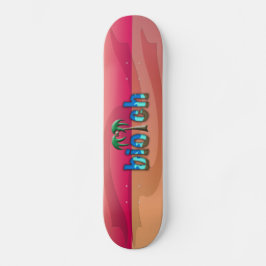 OMG! Biotch Mini Skateboard Bräda 18,7 Cm